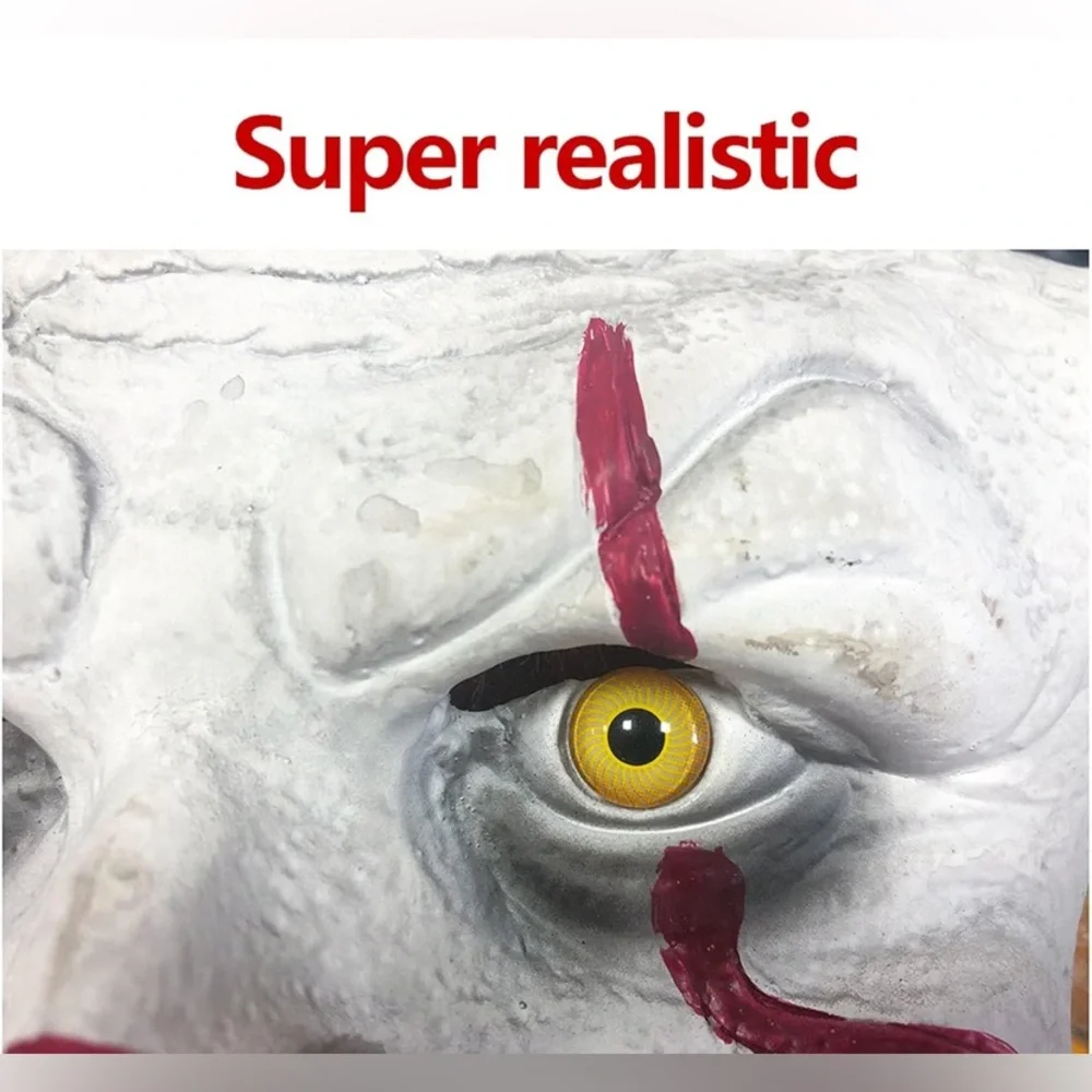 Halloween Scary Mask Realistic Latex Mask Horror Cosplay Costume. NEW!!!